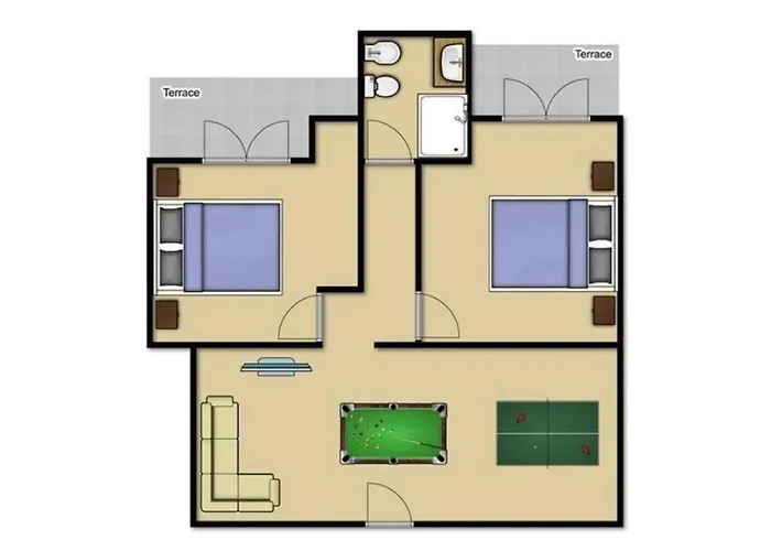 ヴィラ Mar プラヤ・ブランカ